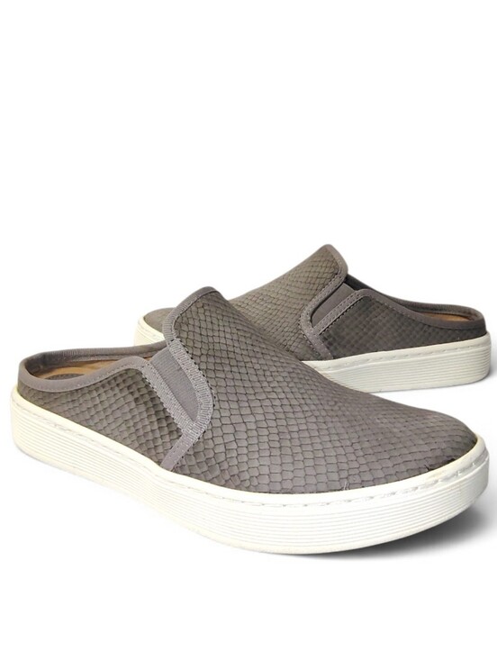 Sofft Shoes - Sofft Somers Slip-On Women's Snake embossed Leather Mules Comfort Shoes 7.5